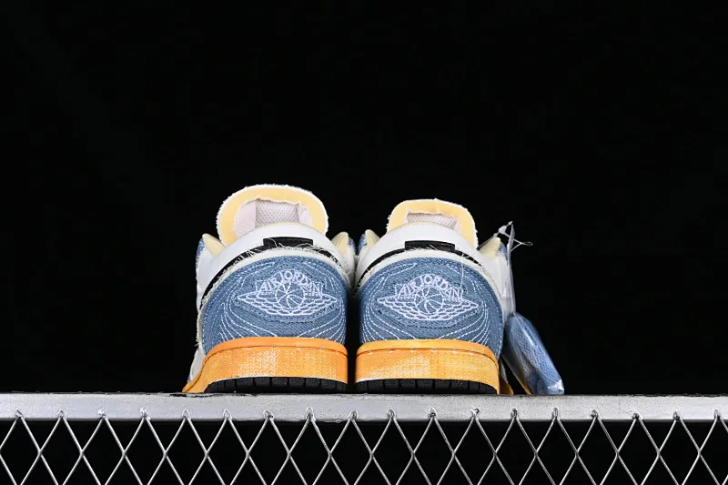 All categories Air Jordan Jordan series basketball shoes Air Jordan 1 Low Air Jordan 1 Low SE "WRMK" AJ1 Joe 1 Sashiko embroidery low-top cultural casual sneakers FN7670-493
